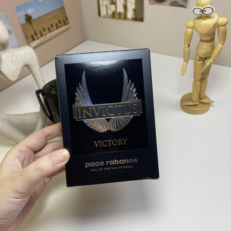 Paco Rabanne Invictus Victory box side showing Made in France